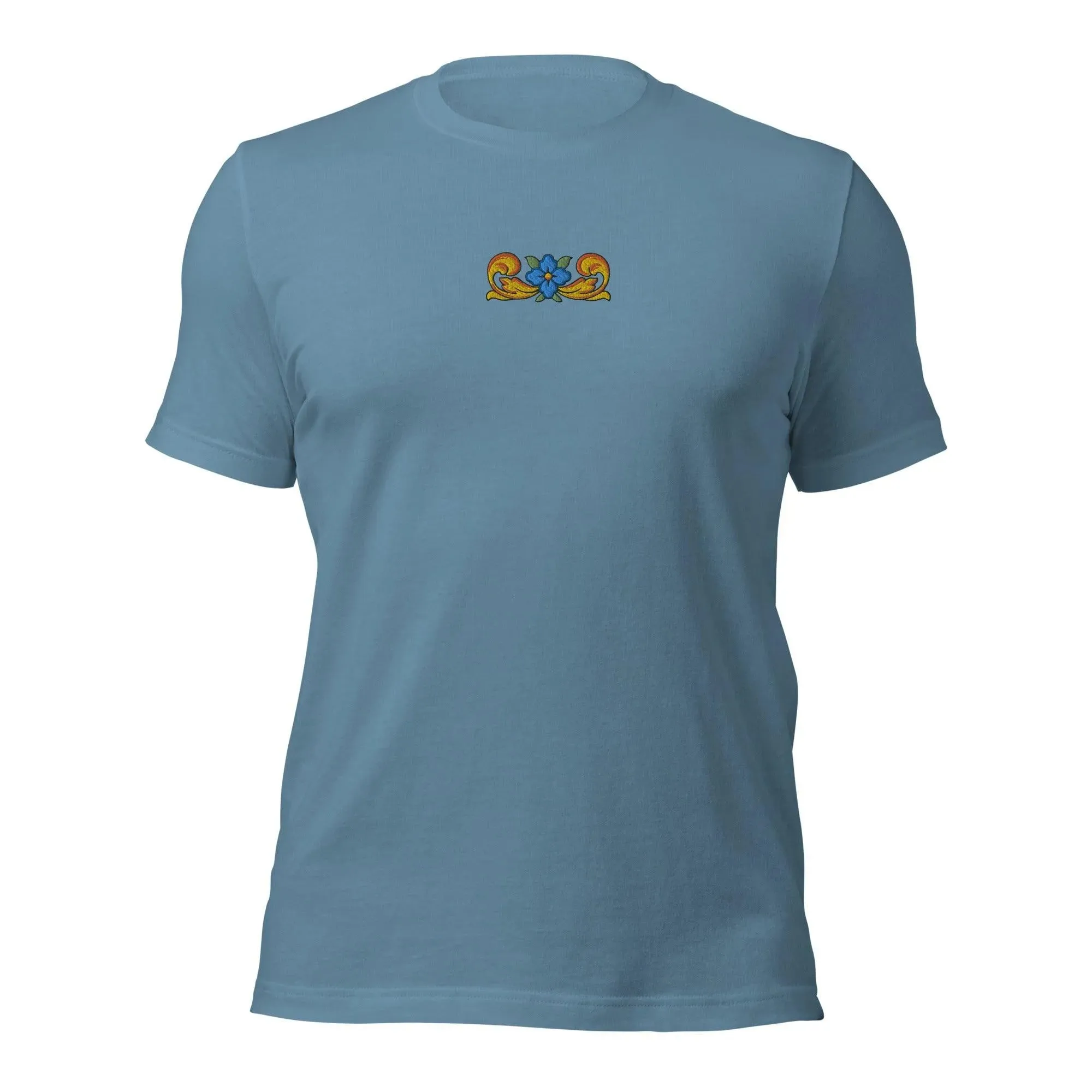 Sicilian Tile Embroidered T-shirt