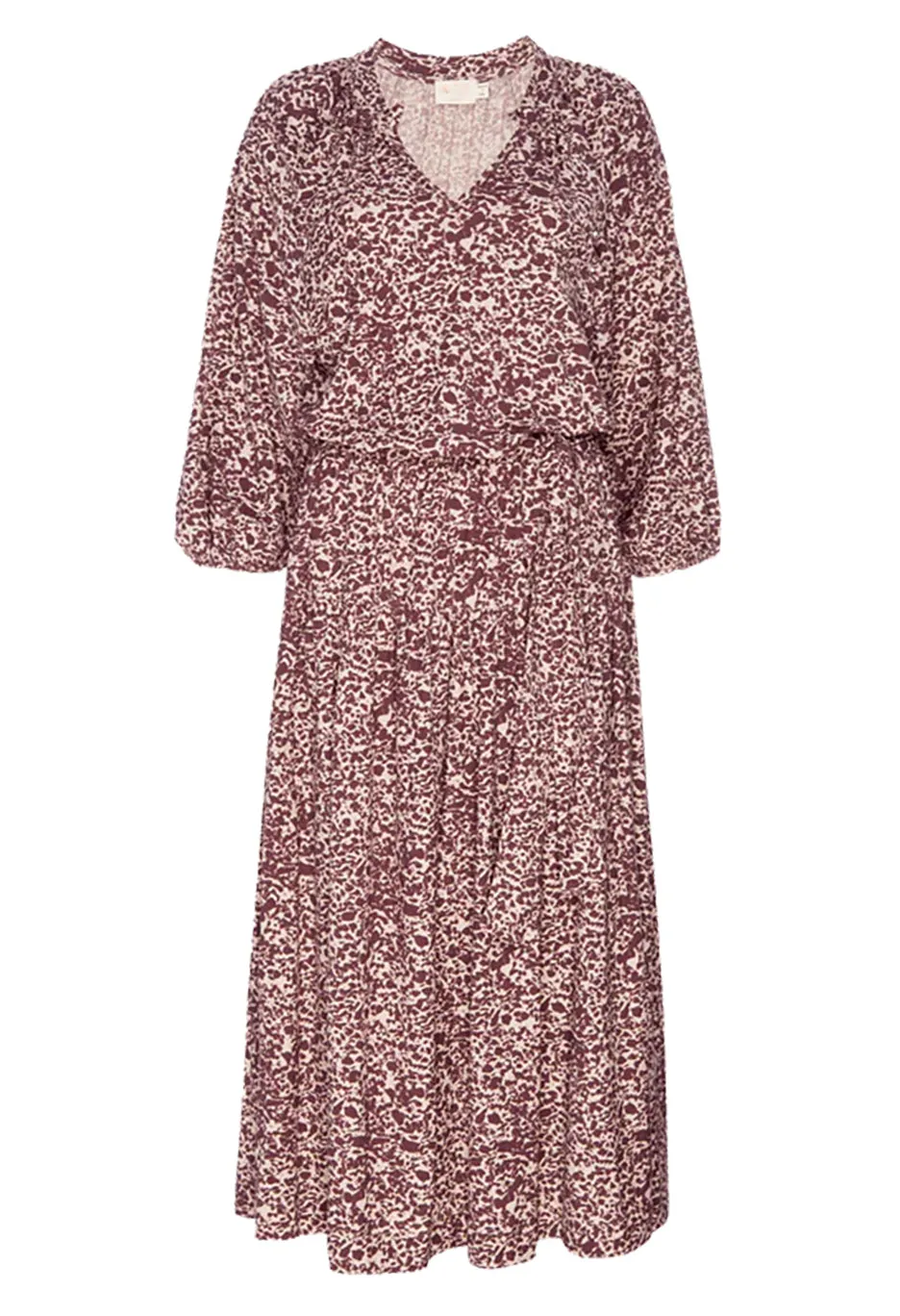 Simona Easy Peasant Dress