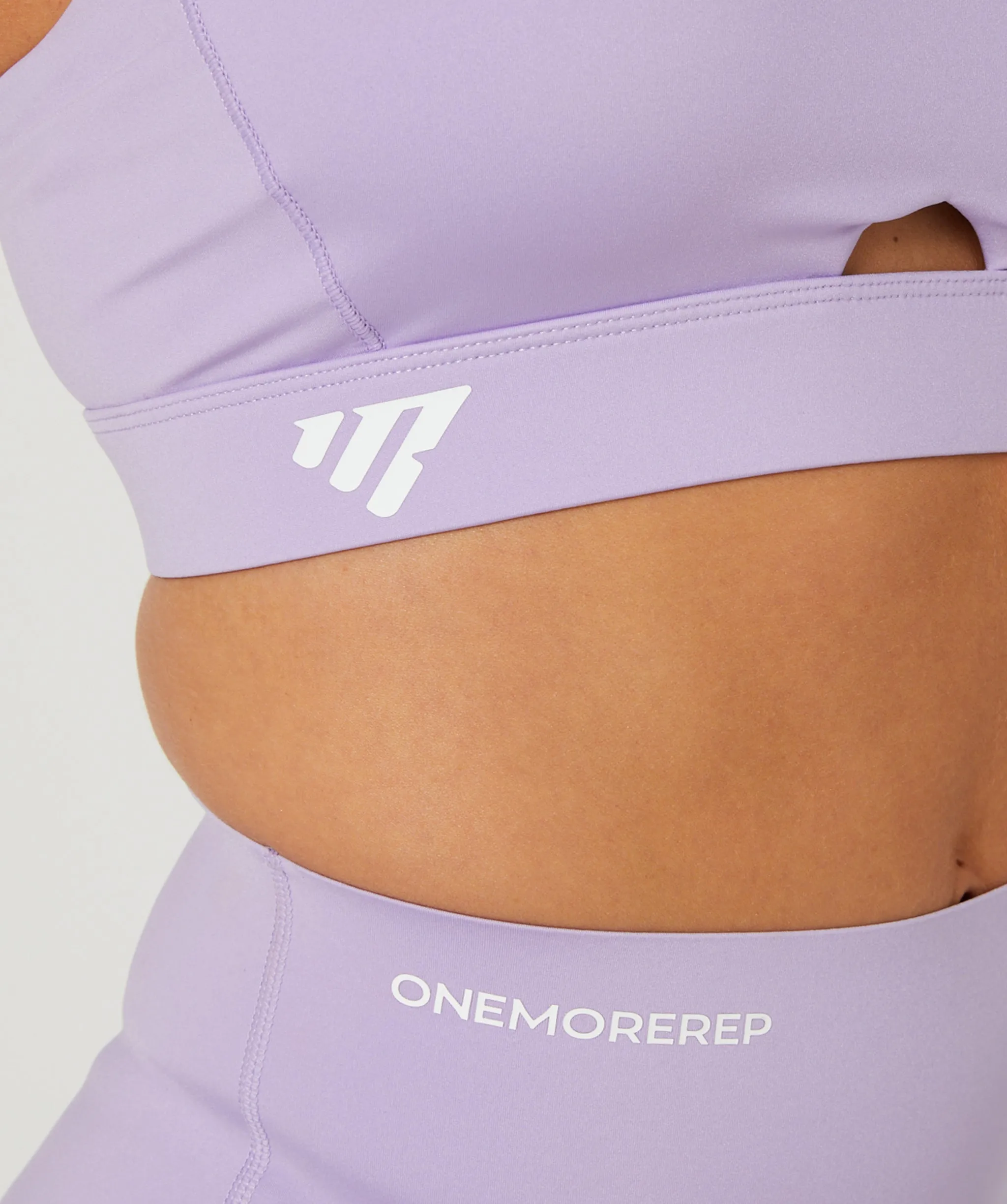 Sleek Keyhole Bra Lilac