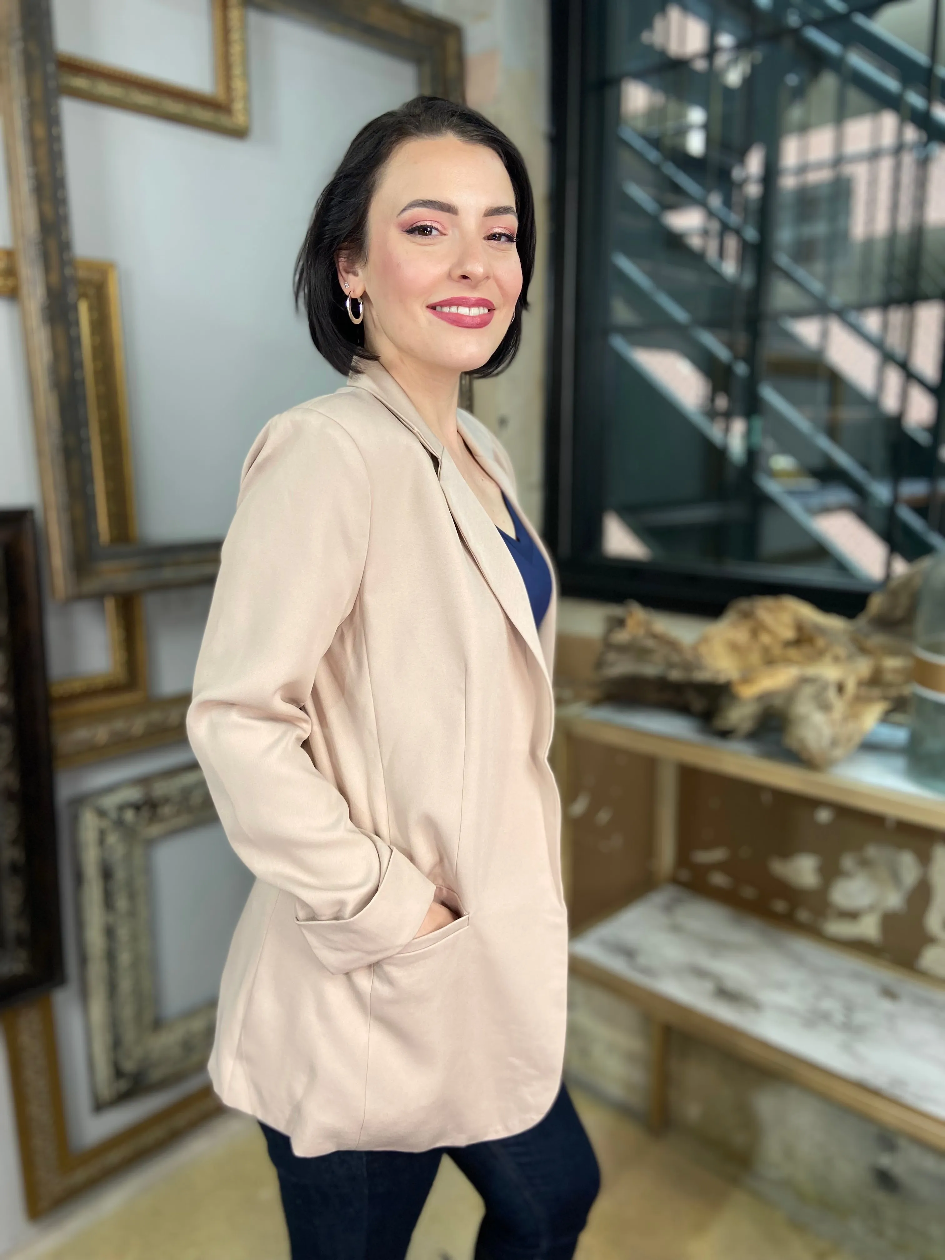 Sloane Light Mocha Blazer