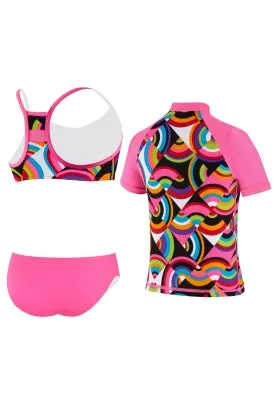 SPEEDO Circular Motion 3-PC. Rashguard Set (7-16)