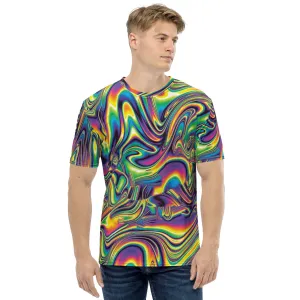 Vibrant Psychedelic Men's T-shirt