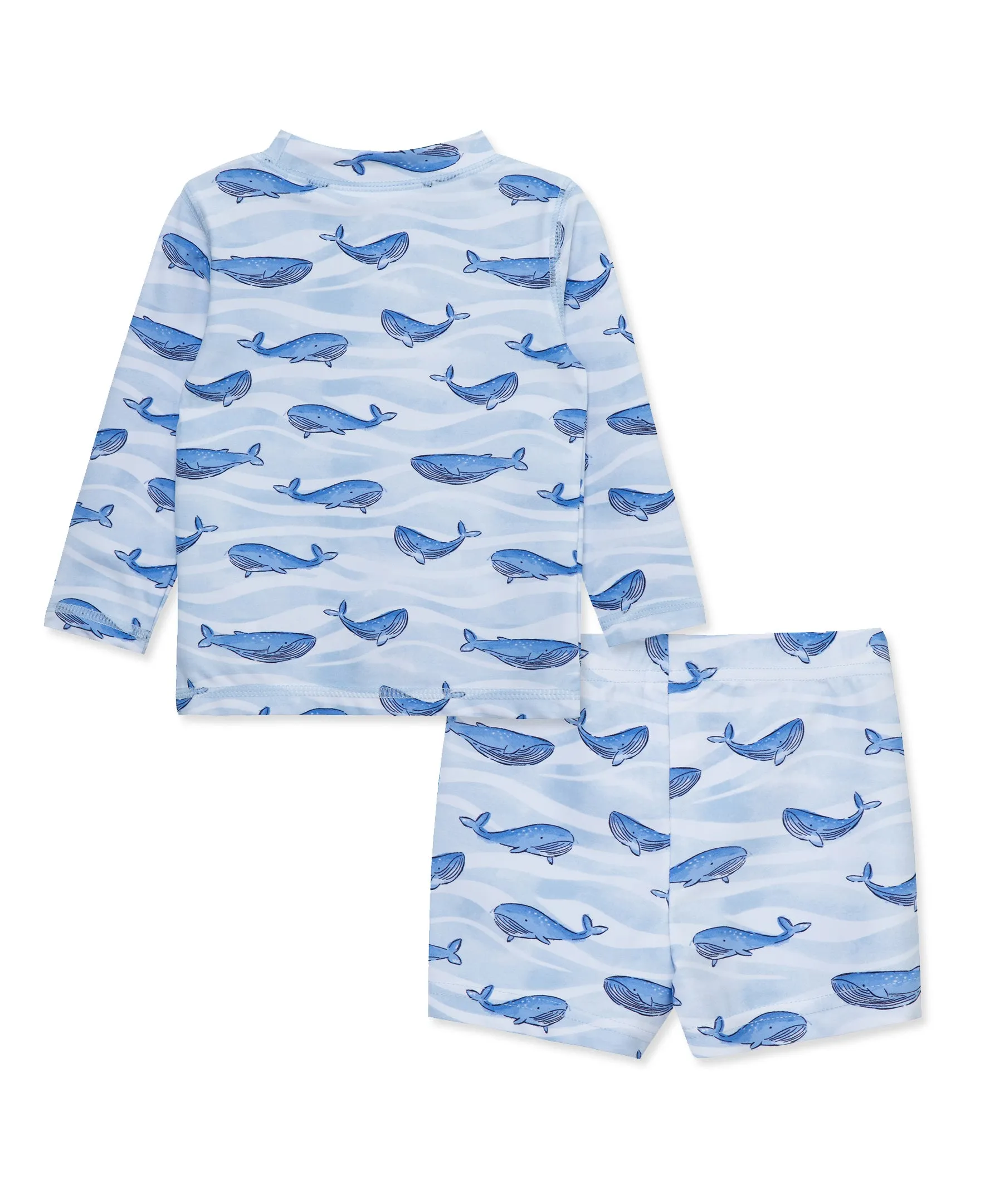 Whale Rashguard Set (2T-4T)