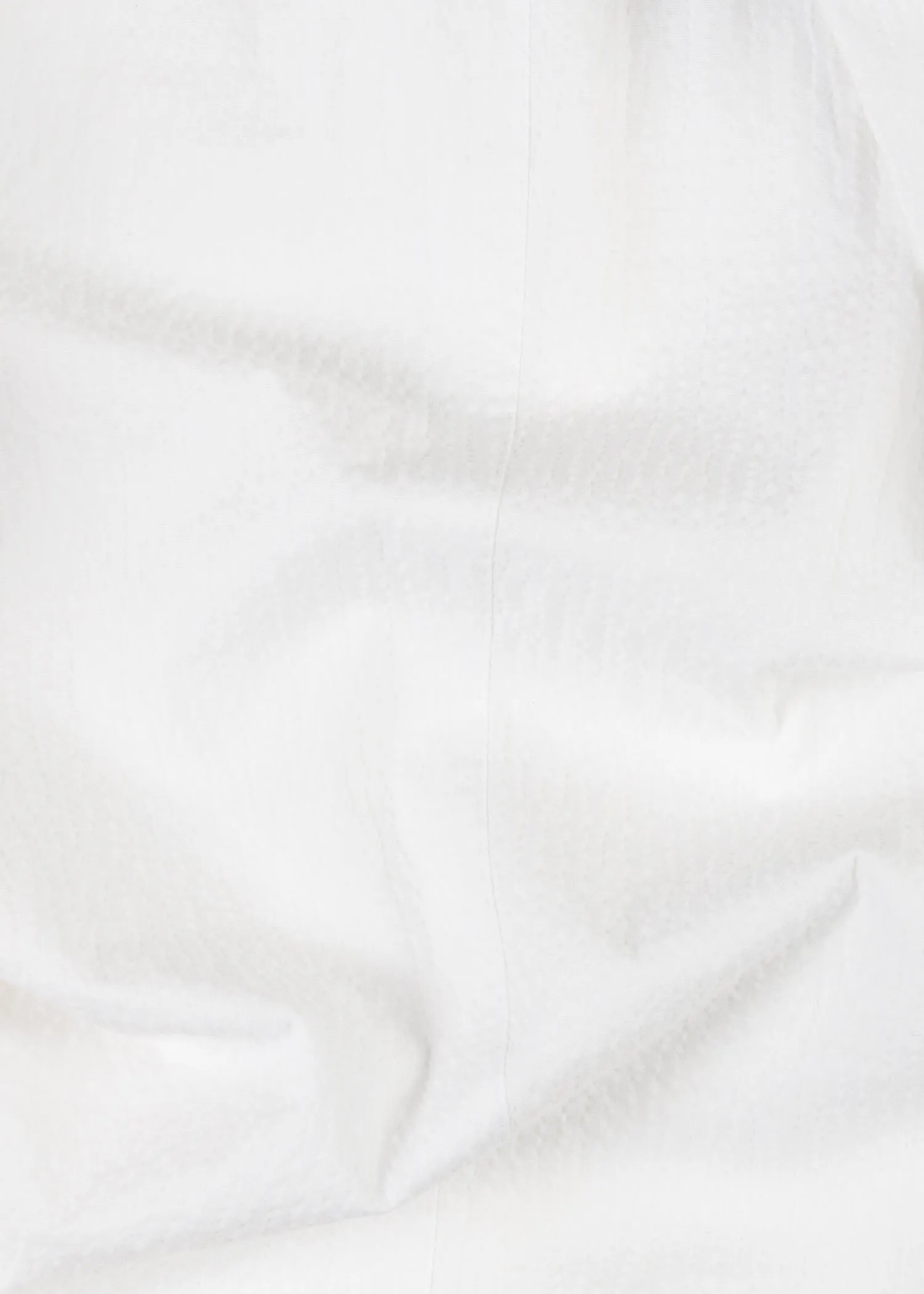 White Seersucker Stretch Shorts