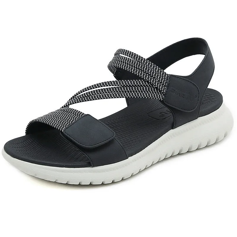 Wholesale Women's Sandals Lightweight Sporty Comfortable Elastic Slippers