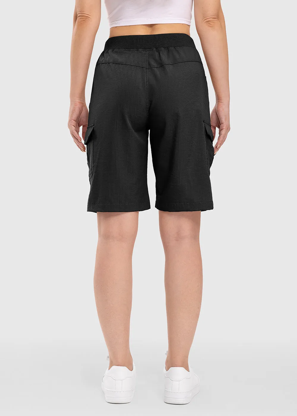 Women's 10" Lightweight Knee Length Casual Shorts