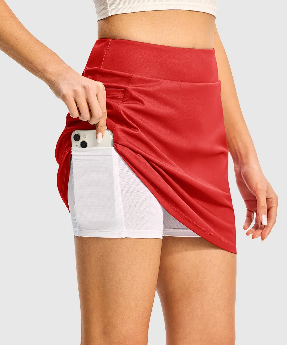 Women's UPF 50  Tennis & Golf Workout Skirt