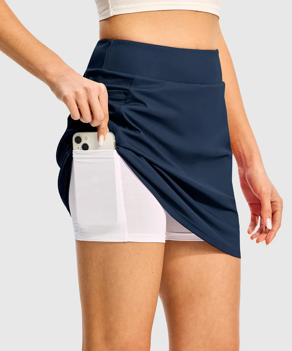 Women's UPF 50  Tennis & Golf Workout Skirt