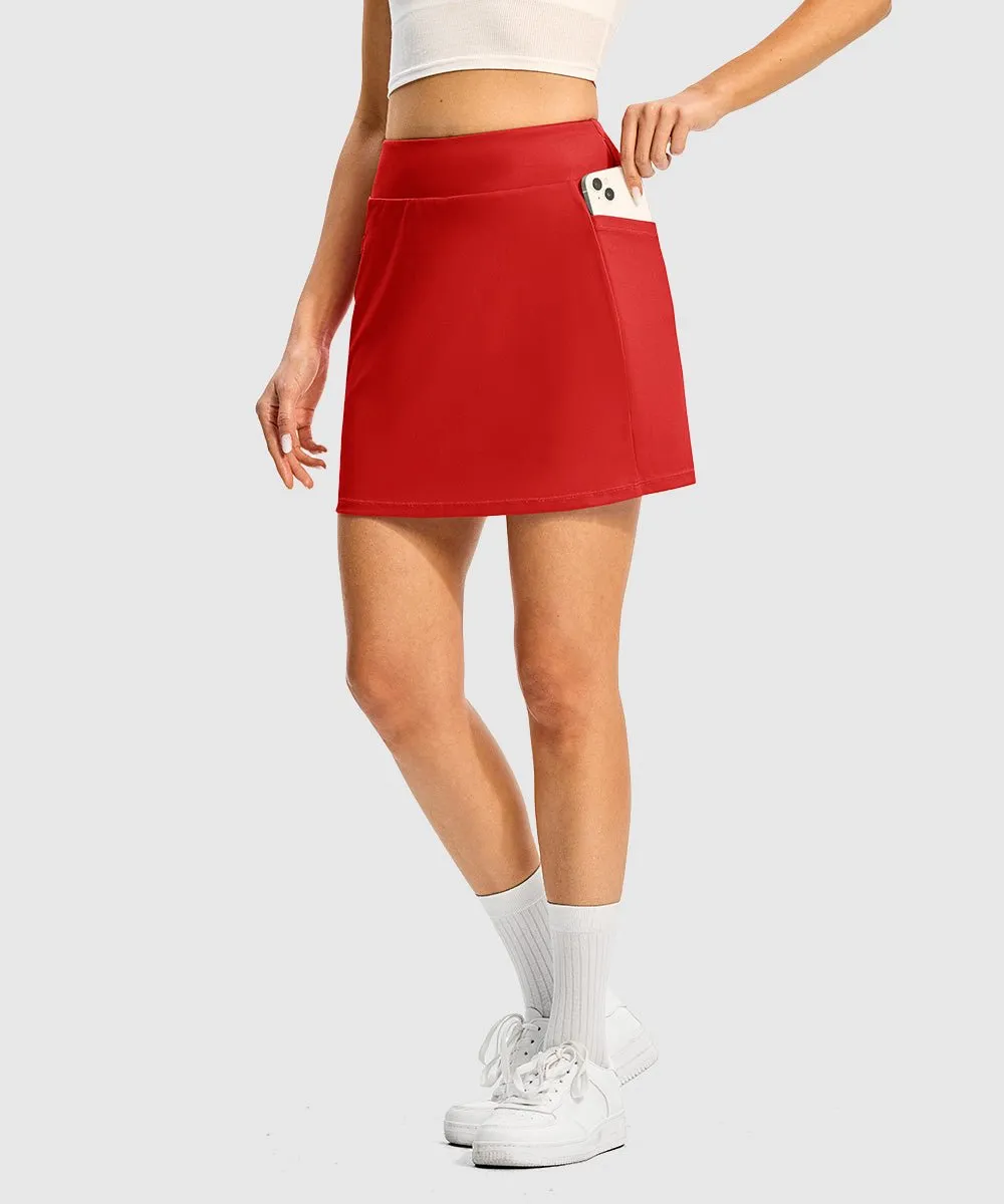Women's UPF 50  Tennis & Golf Workout Skirt