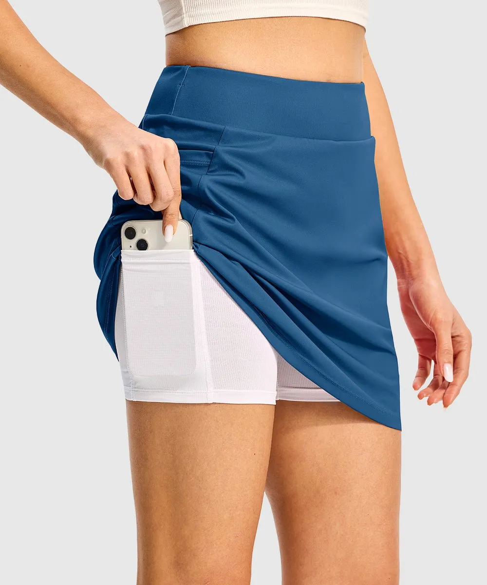 Women's UPF 50  Tennis & Golf Workout Skirt